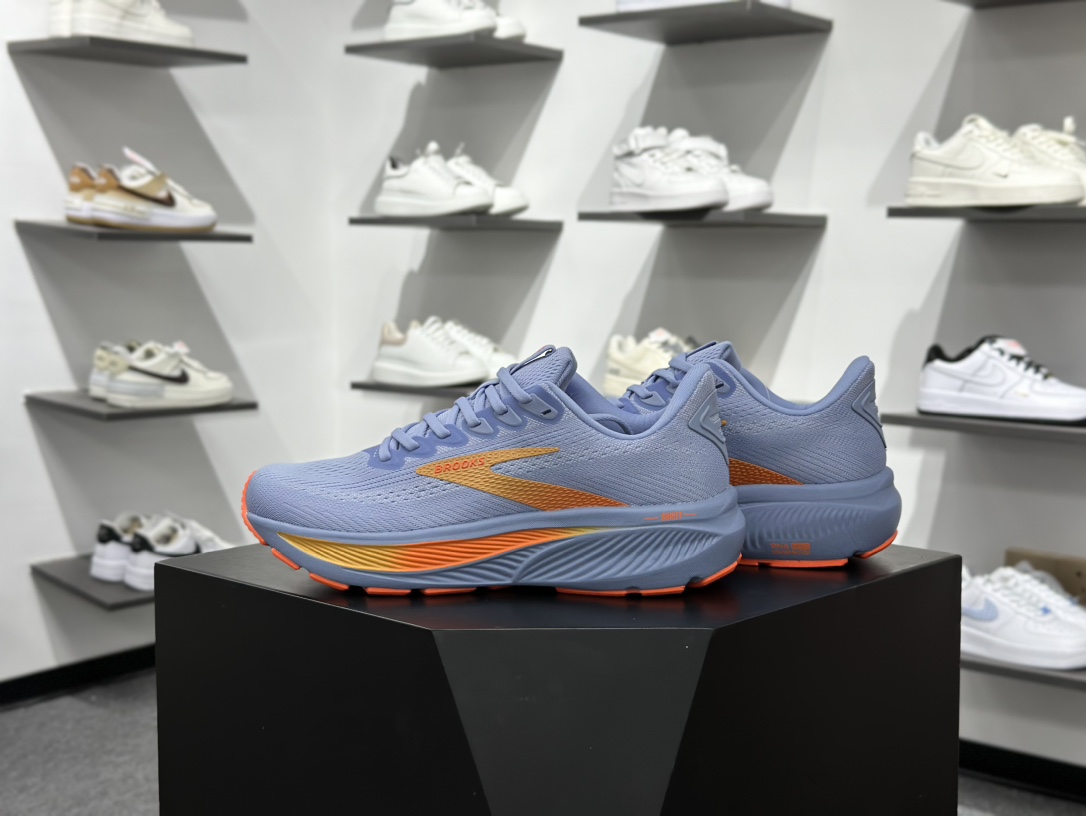 Brooks Ghost max 2 布鲁克斯 系列低帮透气缓震支撑休闲运动慢跑鞋 120431 1D 443