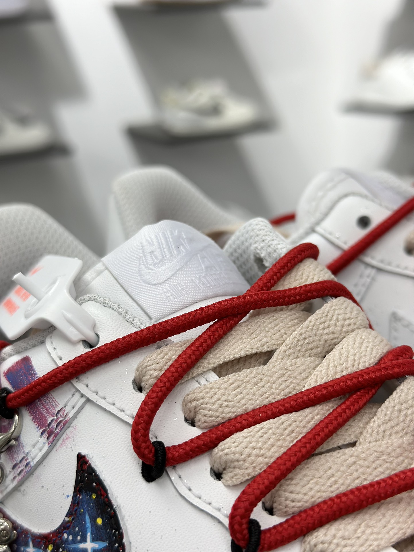 Air Force 1 '07 Low 双子座解构 十二星座手绘涂鸦系列 空军一号定制板鞋 521-621