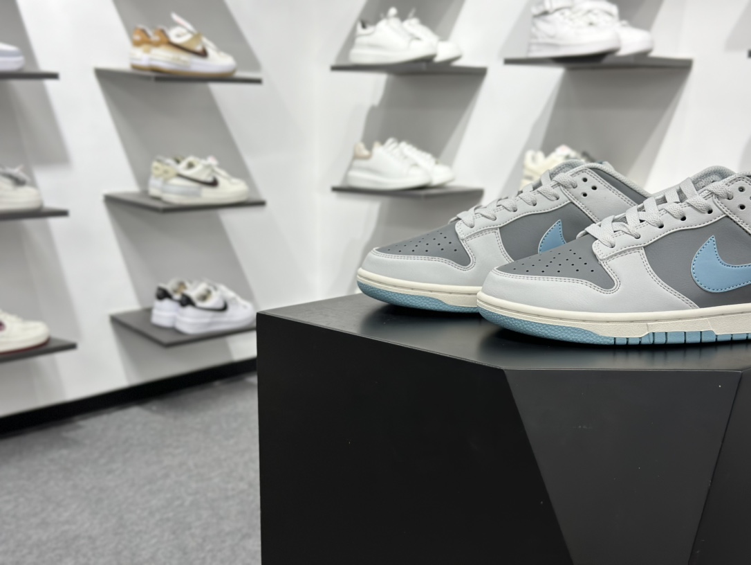 NK Dunk Low 蓝灰色 低帮复古休闲运动滑板鞋 HF5441-001