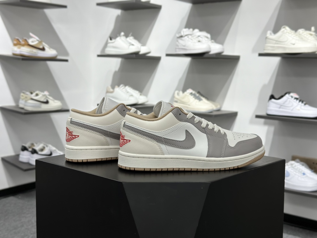 Air Jordan AJ1 Low 低帮 米灰 553558-169