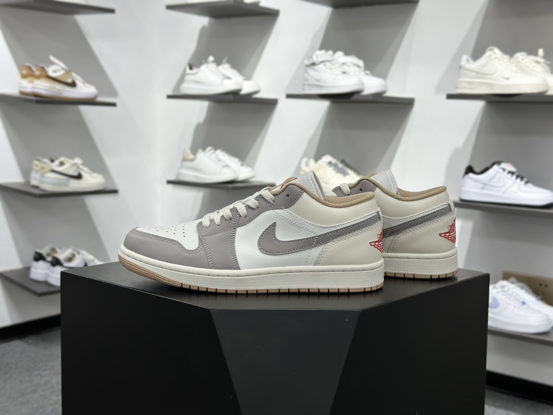 Air Jordan AJ1 Low 低帮 米灰 553558-169
