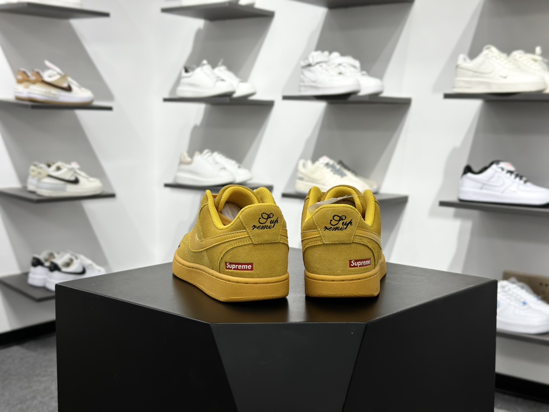 NIKE COURT VISION LO联名 低帮百搭 透气休闲运动板鞋 FD5188-115