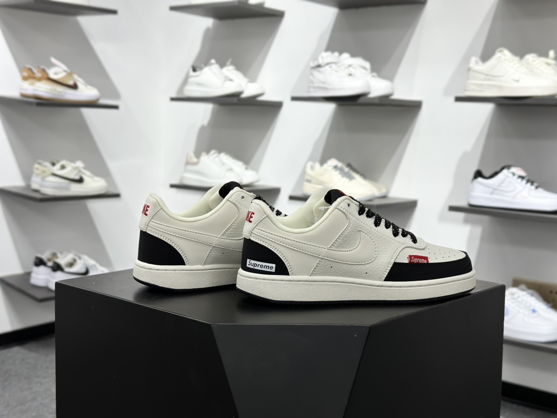 NIKE COURT VISION LO联名 低帮百搭 透气休闲运动板鞋 FD5188-127