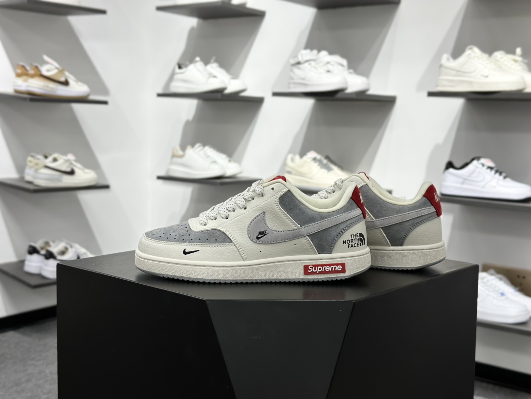 200 NIKE COURT VISION LO联名 低帮百搭 透气休闲运动板鞋 FD5188-123