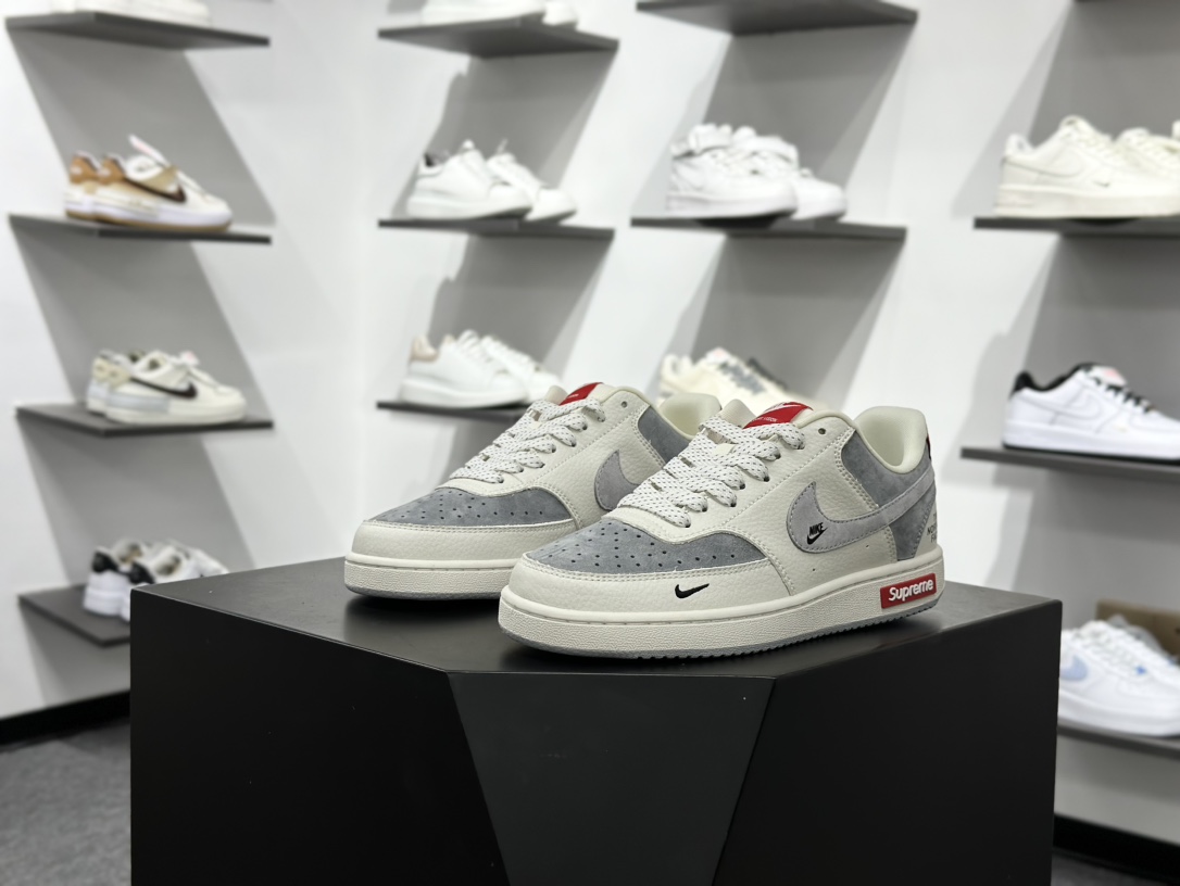 200 NIKE COURT VISION LO联名 低帮百搭 透气休闲运动板鞋 FD5188-123