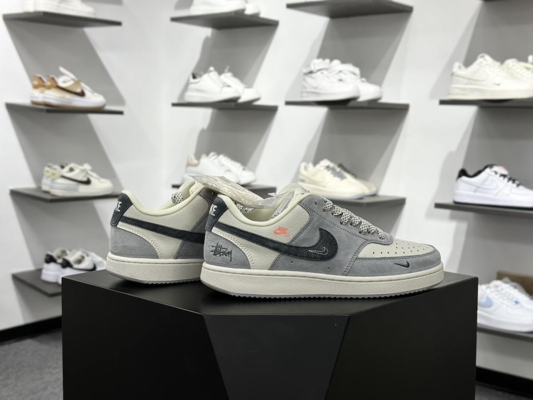 200 NIKE COURT VISION LO联名 低帮百搭 透气休闲运动板鞋 FD5188-117