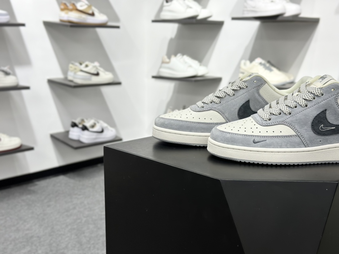 200 NIKE COURT VISION LO联名 低帮百搭 透气休闲运动板鞋 FD5188-117