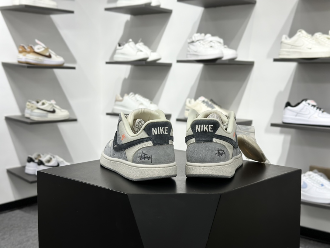 200 NIKE COURT VISION LO联名 低帮百搭 透气休闲运动板鞋 FD5188-117