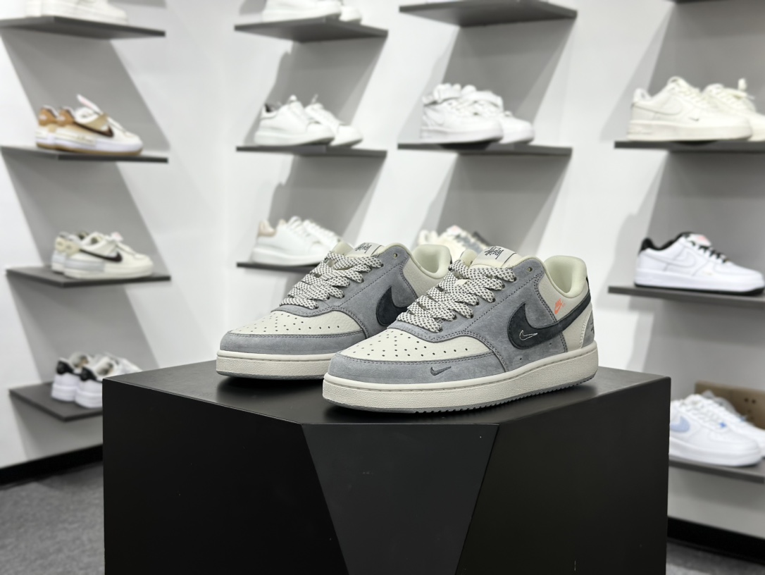 200 NIKE COURT VISION LO联名 低帮百搭 透气休闲运动板鞋 FD5188-117