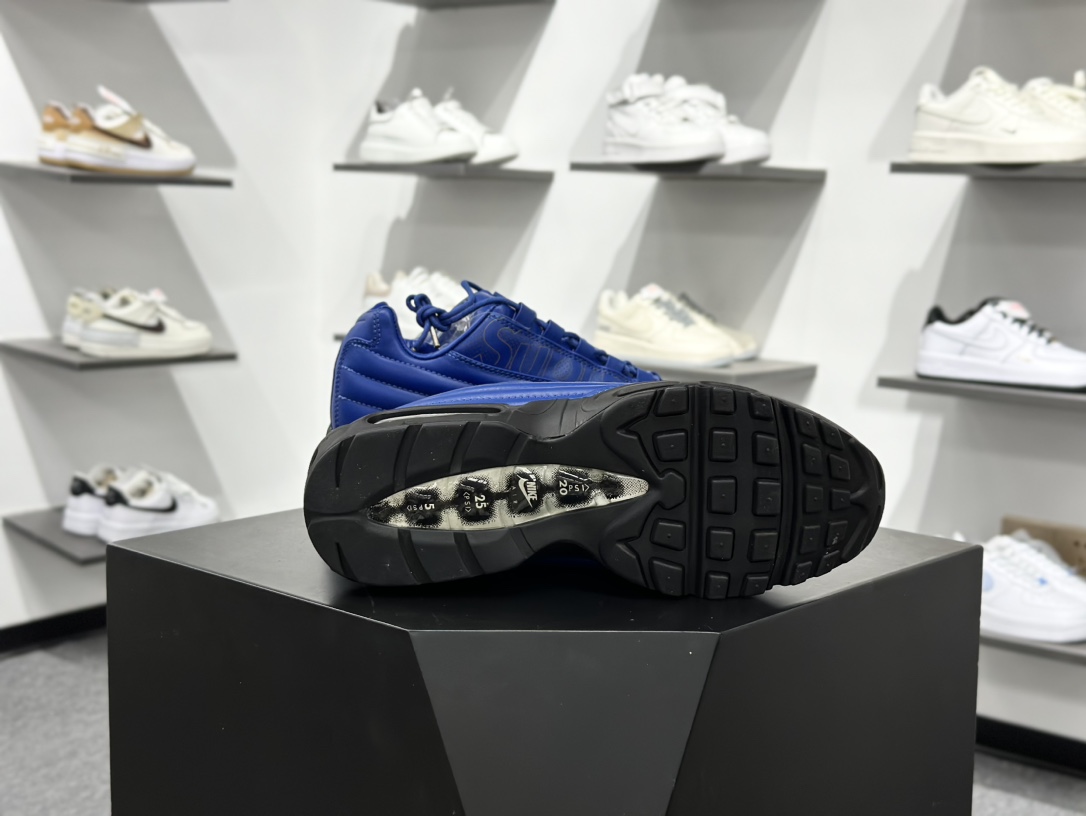 纯原 Supreme x NK Air Max 95 LUX 联名款 气垫跑鞋 CI0999-400