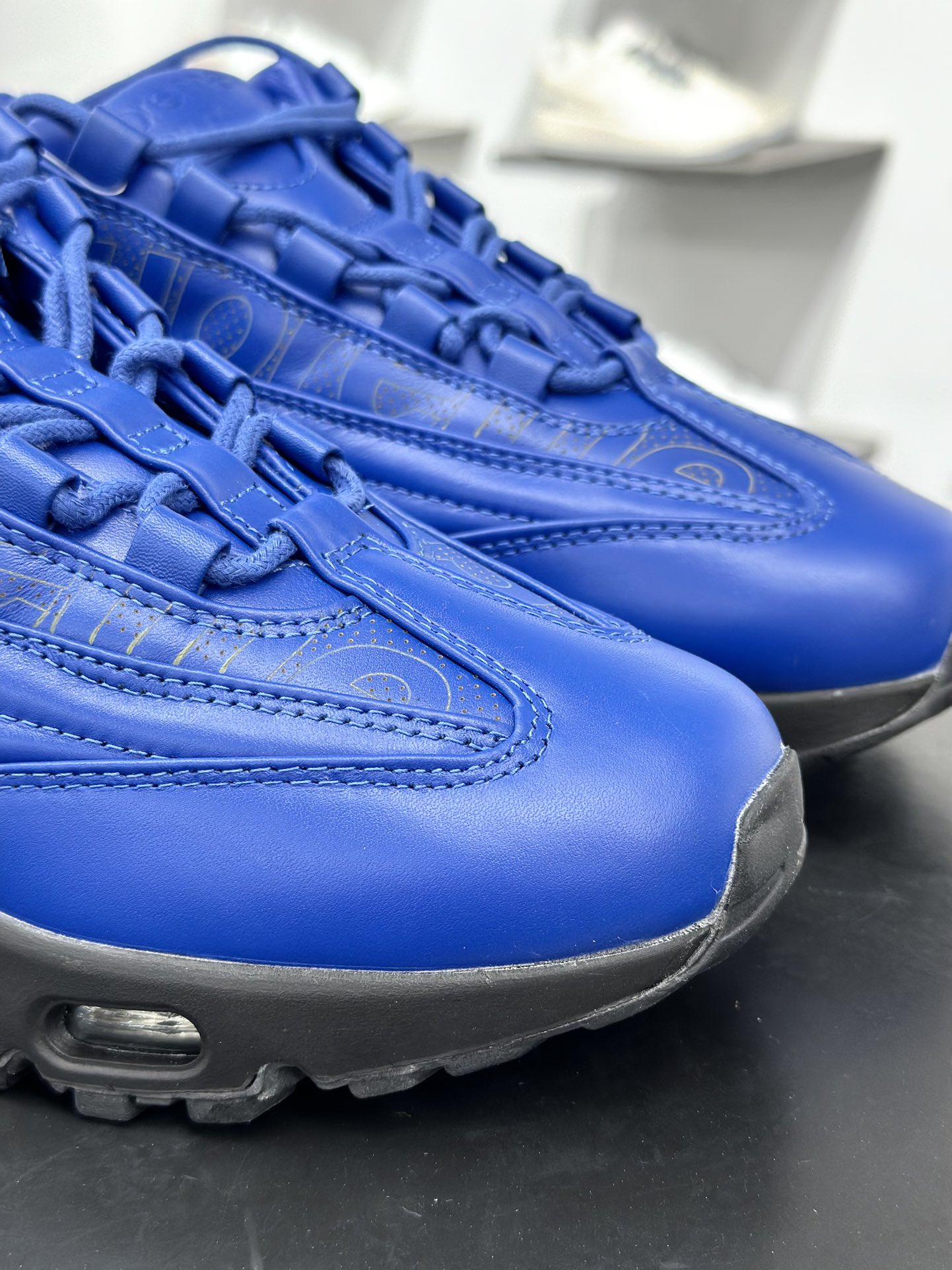 纯原 Supreme x NK Air Max 95 LUX 联名款 气垫跑鞋 CI0999-400