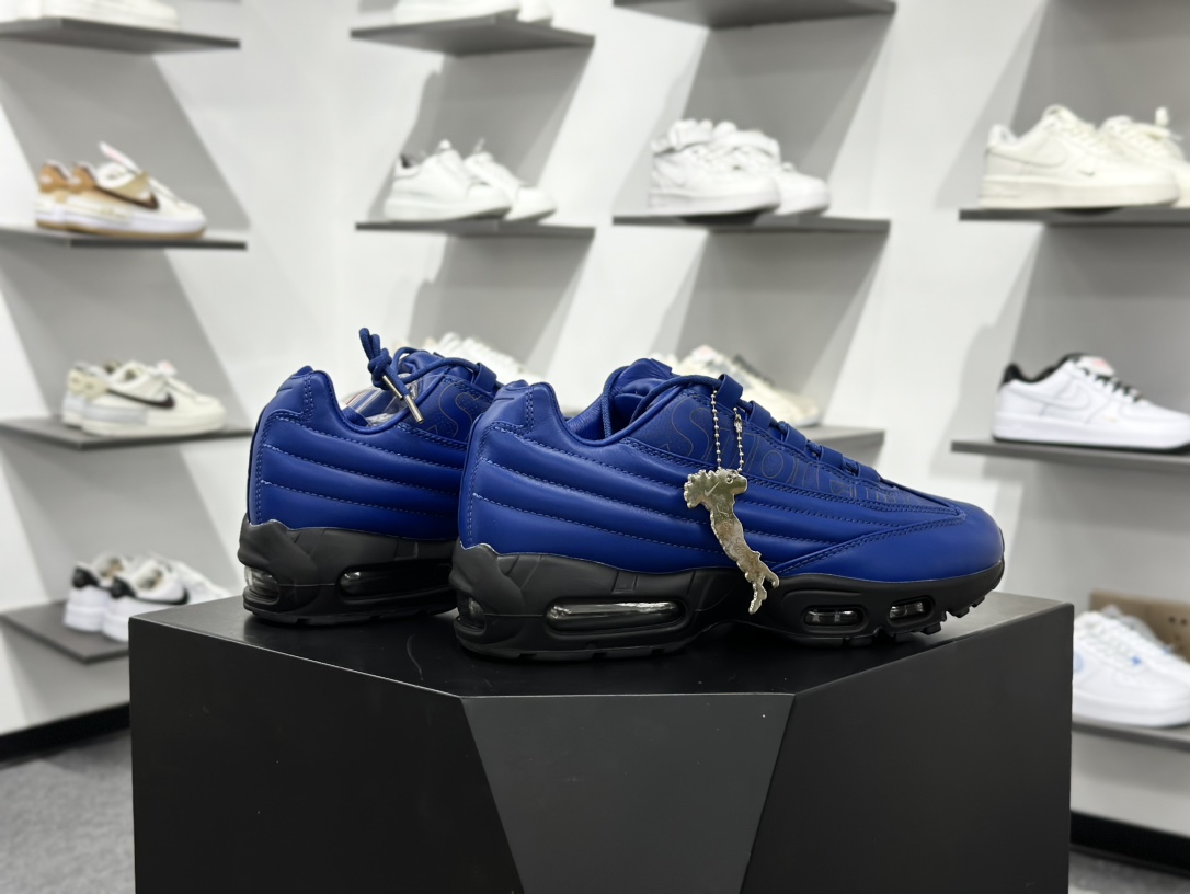 纯原 Supreme x NK Air Max 95 LUX 联名款 气垫跑鞋 CI0999-400