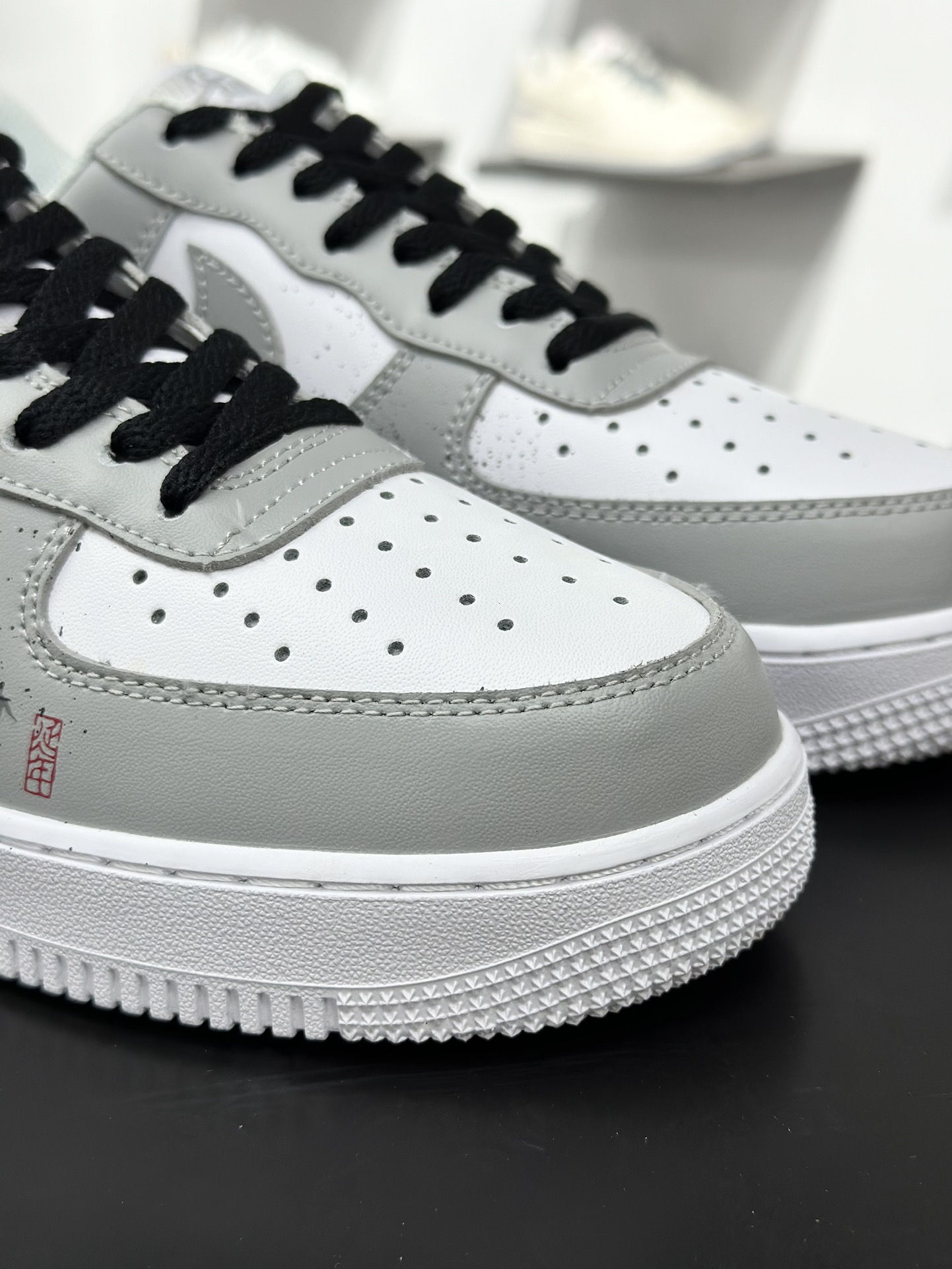 Nike Air Force 1 Low 07 ”White/Grey” 灰白 中国风 竹叶 FD9763-101