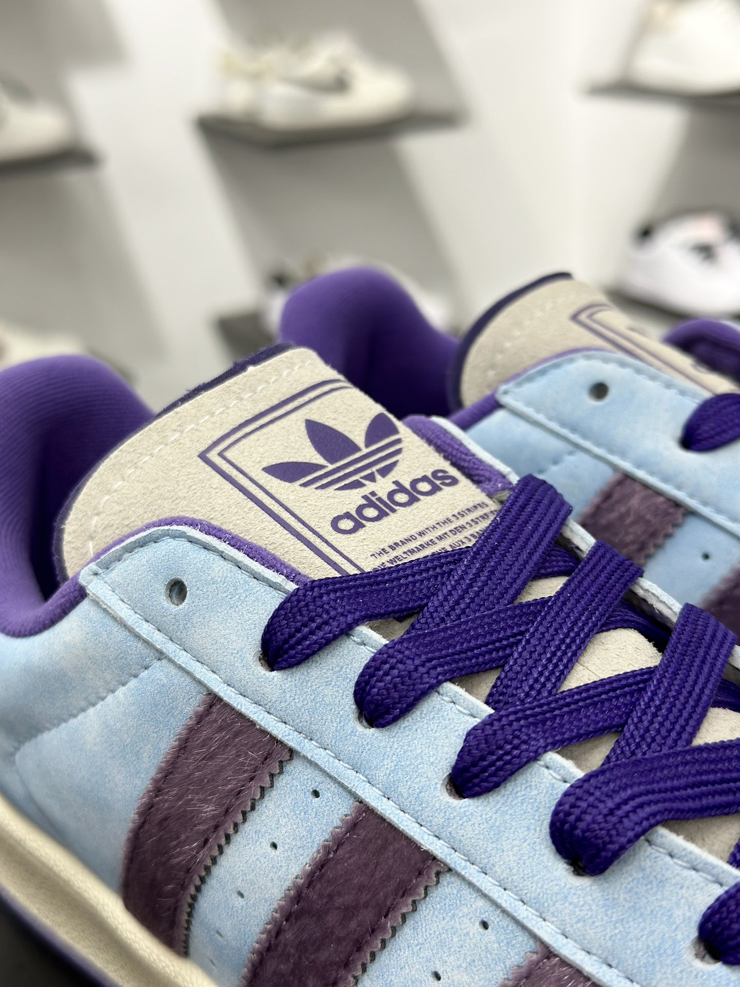 AD Originals Superstar 2 贝壳头 浅蓝紫 KI3533-Top High Quatity Cheap Sneakers Fashion Clothing Clothes Bags handbags Shoes of all Brand wholesale With The best Quality And Beautiful Price from China Factory Chinese suppliers wholesaler seller AD Originals Superstar 2 贝壳头 浅蓝紫 KI3533