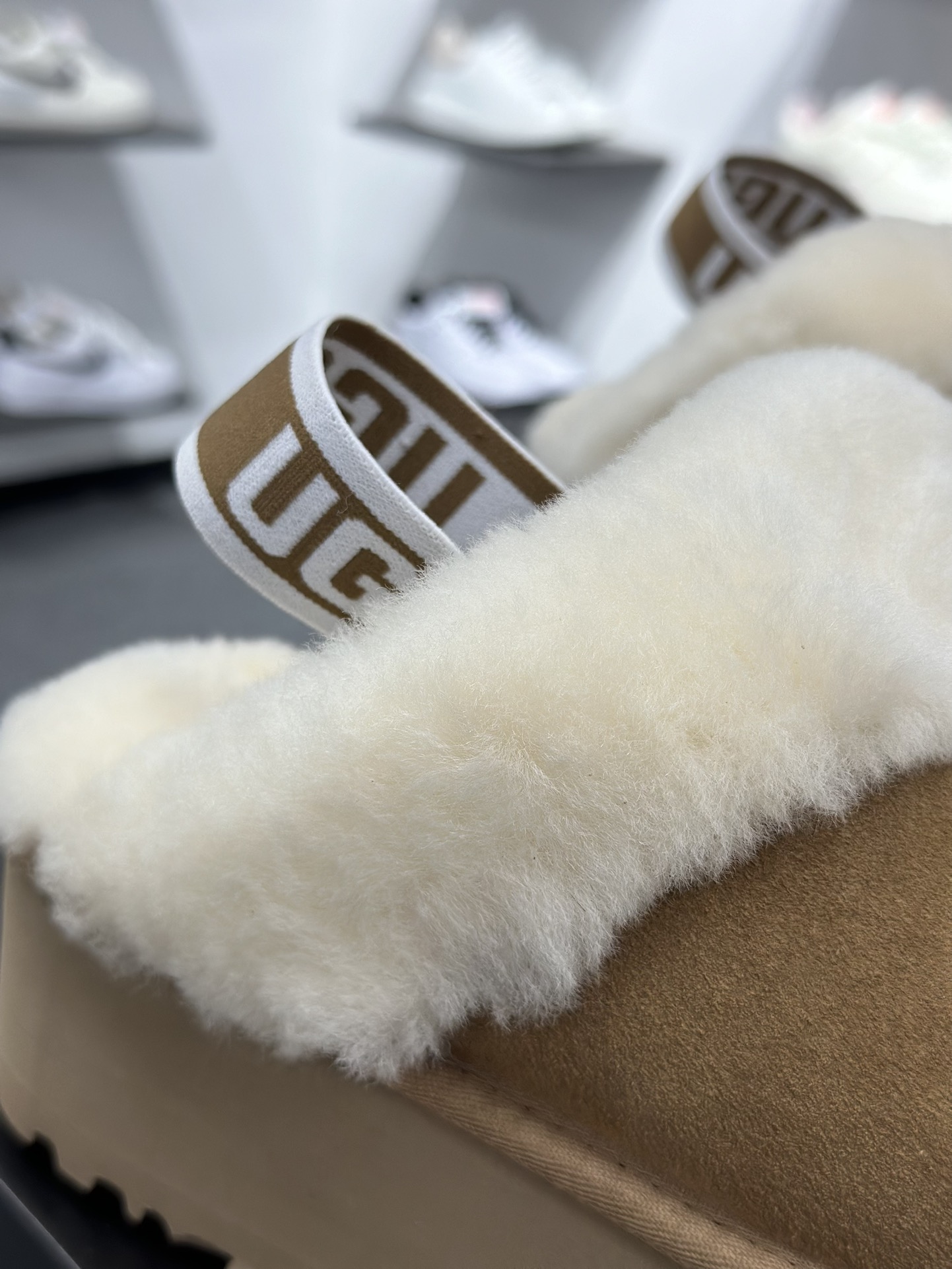 250 星拖 厚底5cm羊毛拖鞋（星拖plus版）包头款舒适 可居家 可外穿羊毛拖鞋