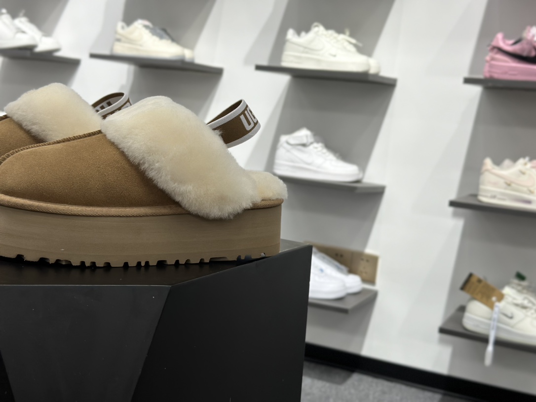 250 星拖 厚底5cm羊毛拖鞋（星拖plus版）包头款舒适 可居家 可外穿羊毛拖鞋