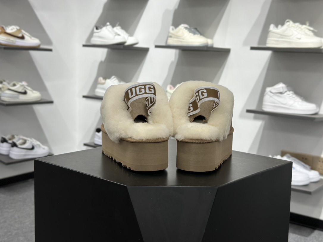 250 星拖 厚底5cm羊毛拖鞋（星拖plus版）包头款舒适 可居家 可外穿羊毛拖鞋