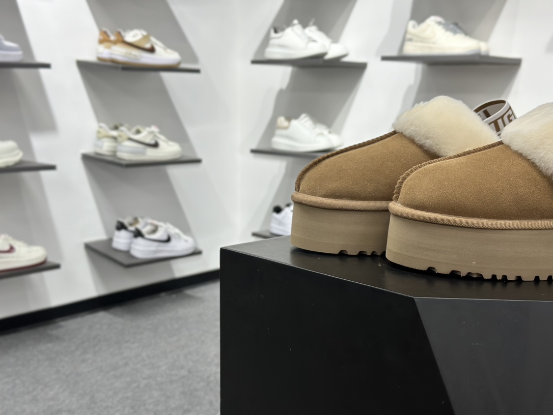 250 星拖 厚底5cm羊毛拖鞋（星拖plus版）包头款舒适 可居家 可外穿羊毛拖鞋