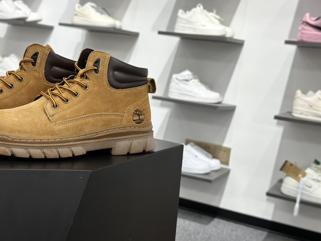 260 添柏岚Timberland Men's Classic Oxford Waterproof Boots男款低帮防水沙漠工装休闲马丁低靴 TB10077