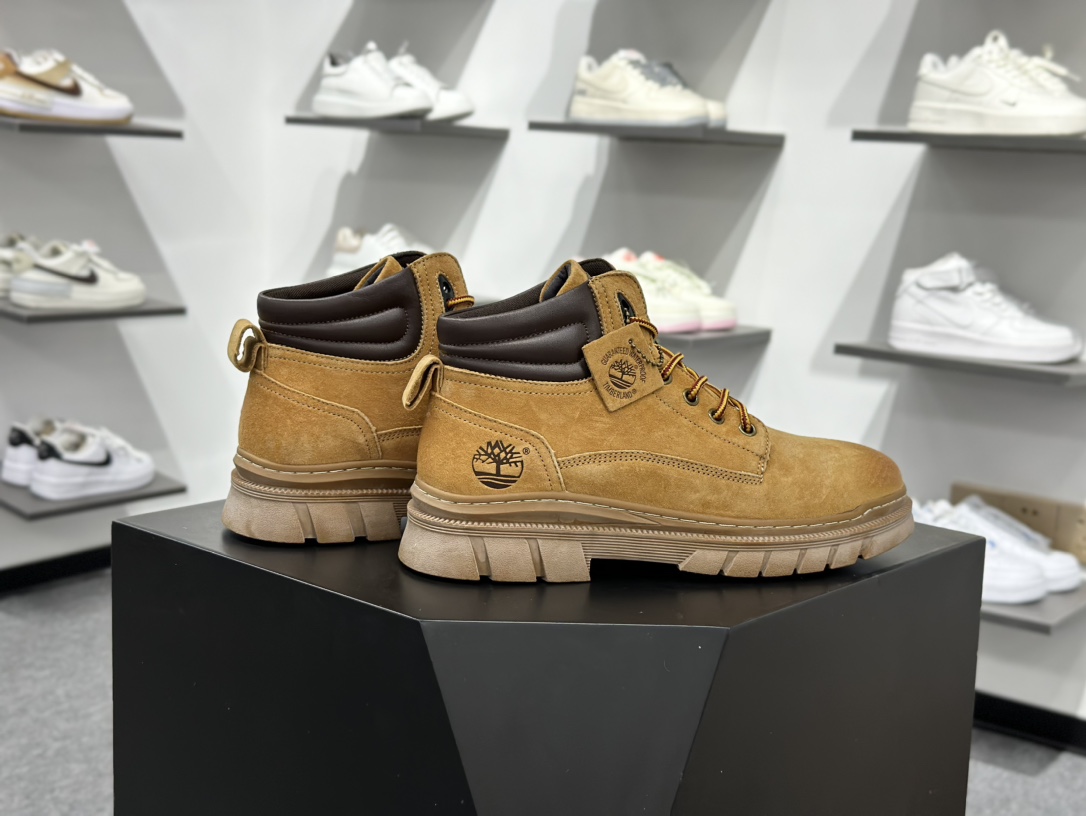 260 添柏岚Timberland Men's Classic Oxford Waterproof Boots男款低帮防水沙漠工装休闲马丁低靴 TB10077