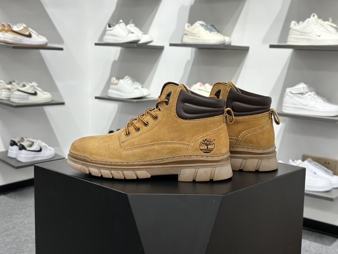 260 添柏岚Timberland Men's Classic Oxford Waterproof Boots男款低帮防水沙漠工装休闲马丁低靴 TB10077