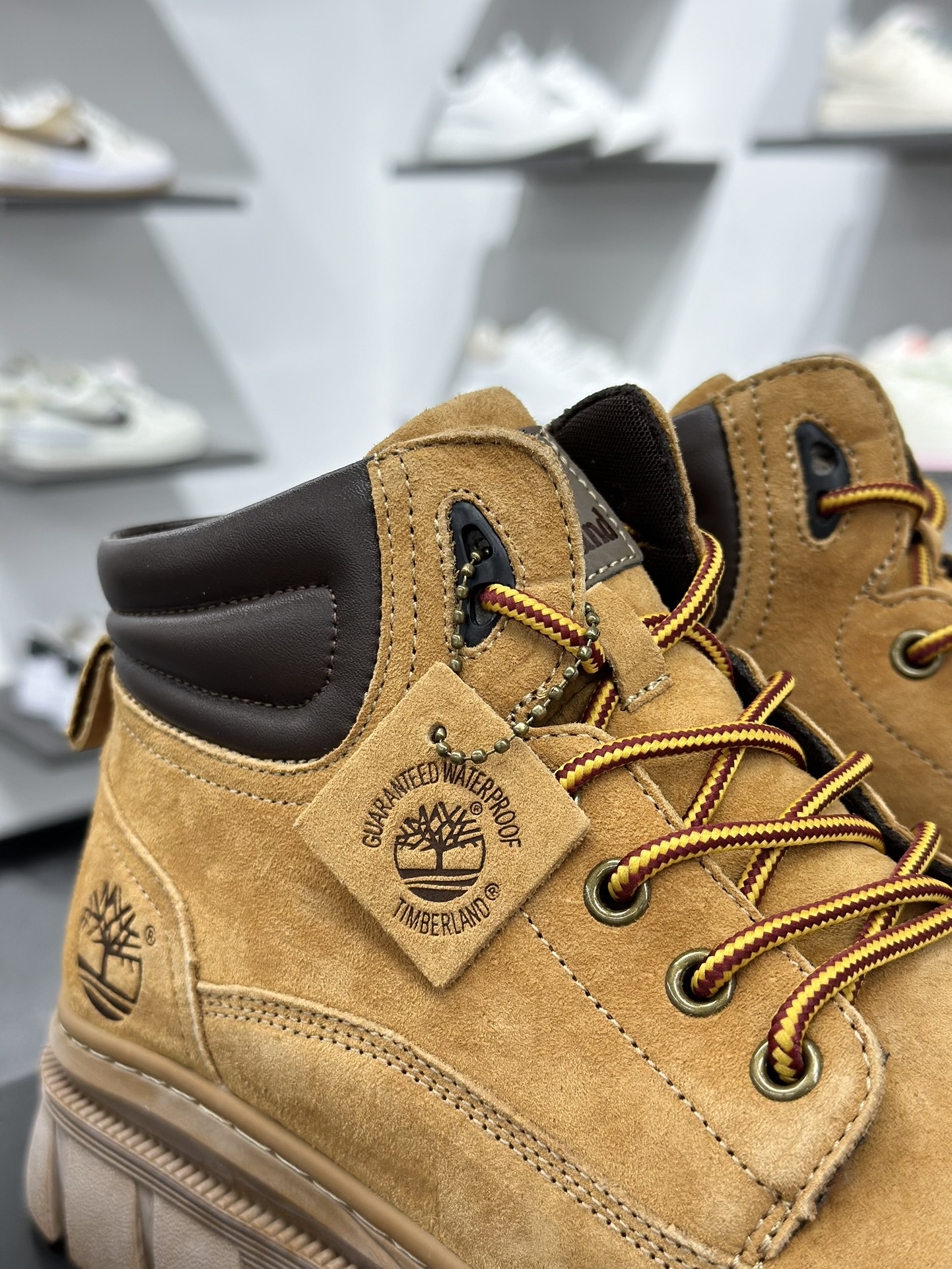 260 添柏岚Timberland Men's Classic Oxford Waterproof Boots男款低帮防水沙漠工装休闲马丁低靴 TB10077