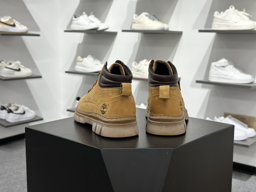 260 添柏岚Timberland Men's Classic Oxford Waterproof Boots男款低帮防水沙漠工装休闲马丁低靴 TB10077