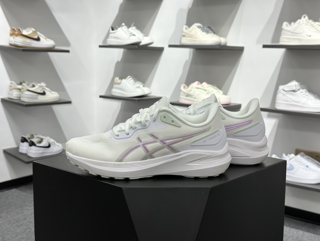 180 亚瑟士Asics GT-1000 13代 男女同款鞋黑武士稳定支撑缓震运动鞋跑步鞋