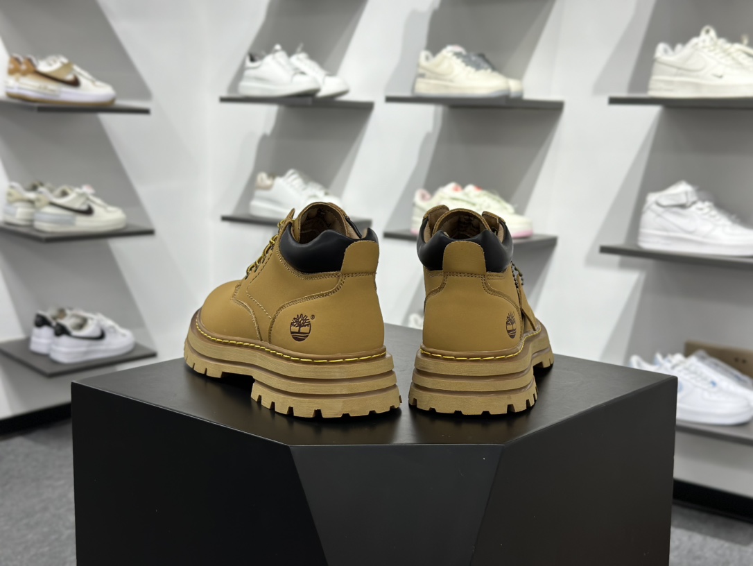 260 添柏岚Timberland Men's Classic Oxford Waterproof Boots男款低帮防水沙漠工装休闲马丁低靴 TB23066