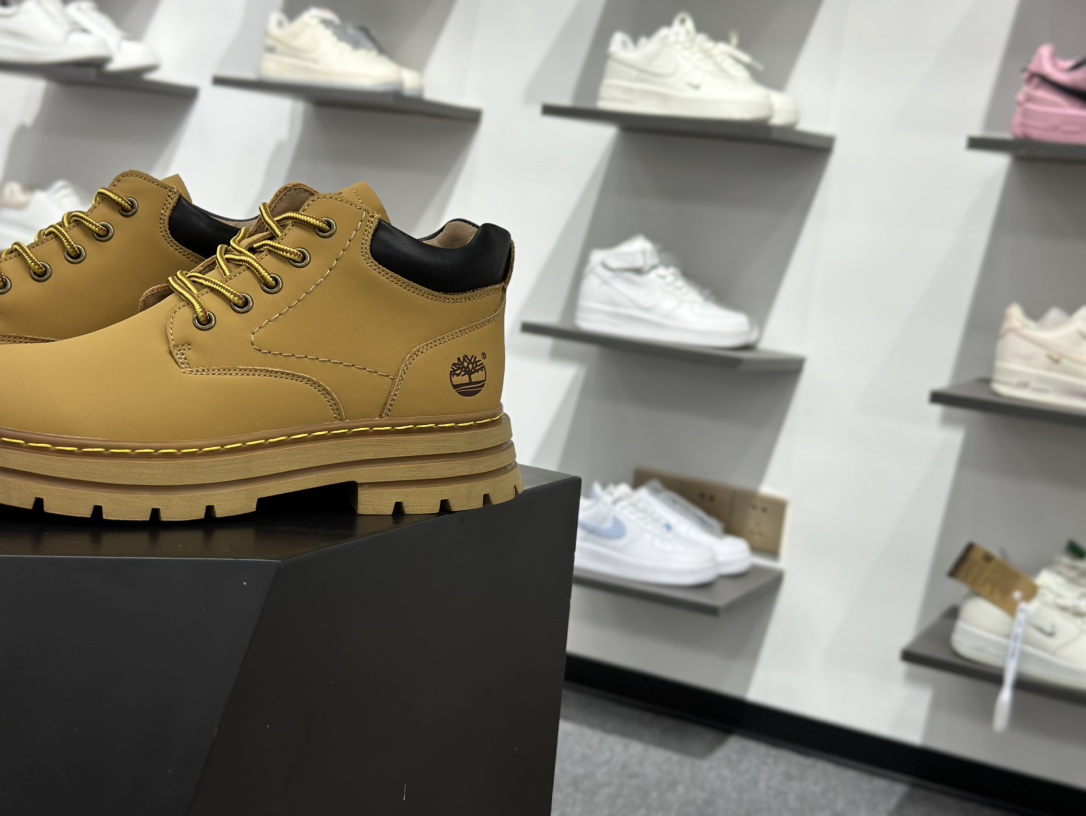 260 添柏岚Timberland Men's Classic Oxford Waterproof Boots男款低帮防水沙漠工装休闲马丁低靴 TB23066