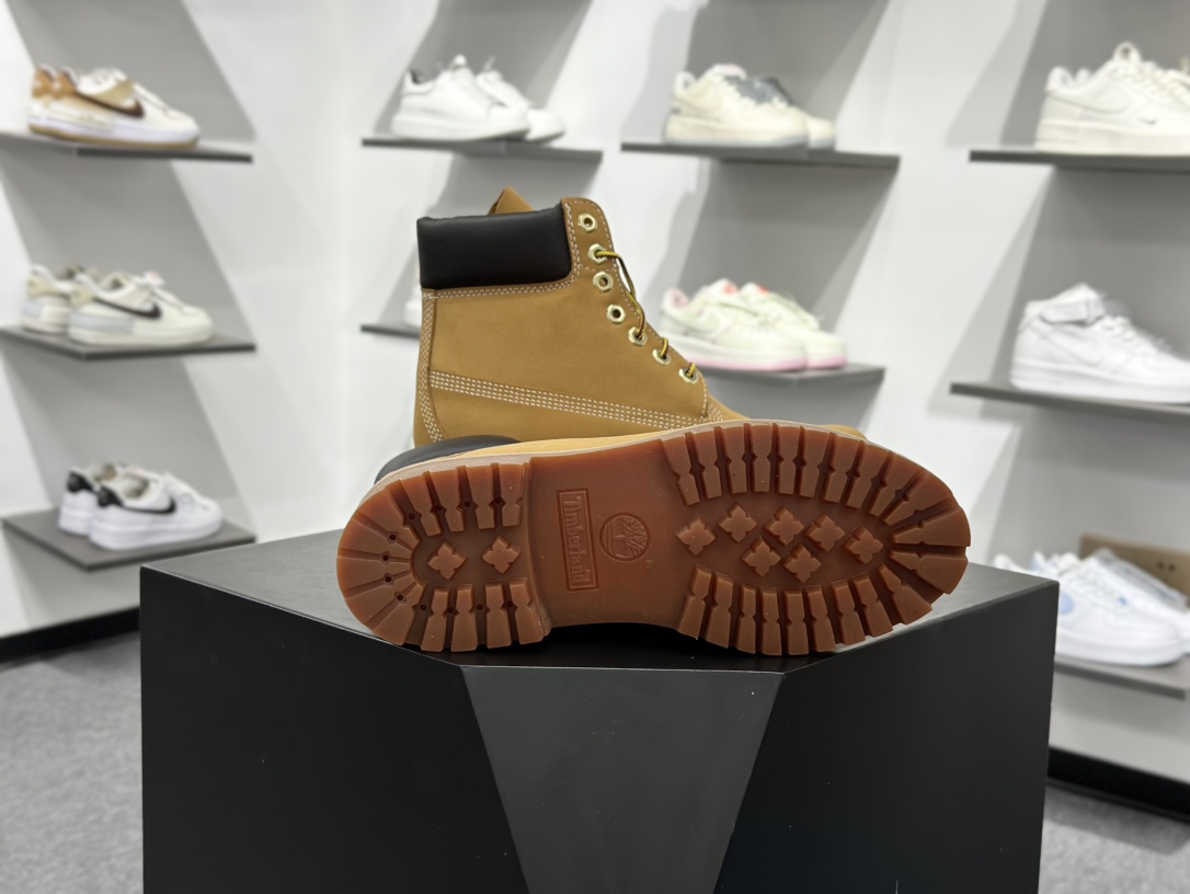 380 添柏岚 Timberland 踢不烂/经典款黄色高帮 女款六孔 型号10361 男款七孔 型号10061