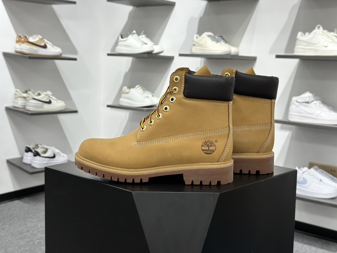 380 添柏岚 Timberland 踢不烂/经典款黄色高帮 女款六孔 型号10361 男款七孔 型号10061