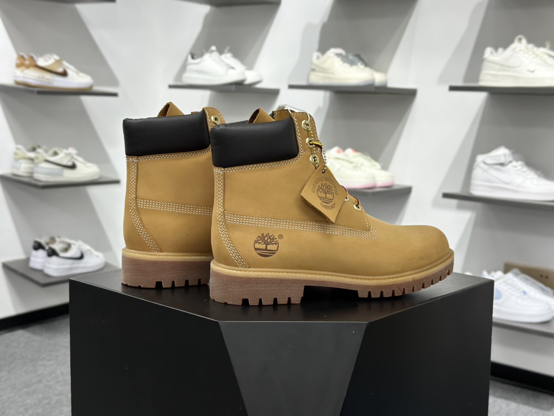 380 添柏岚 Timberland 踢不烂/经典款黄色高帮 女款六孔 型号10361 男款七孔 型号10061