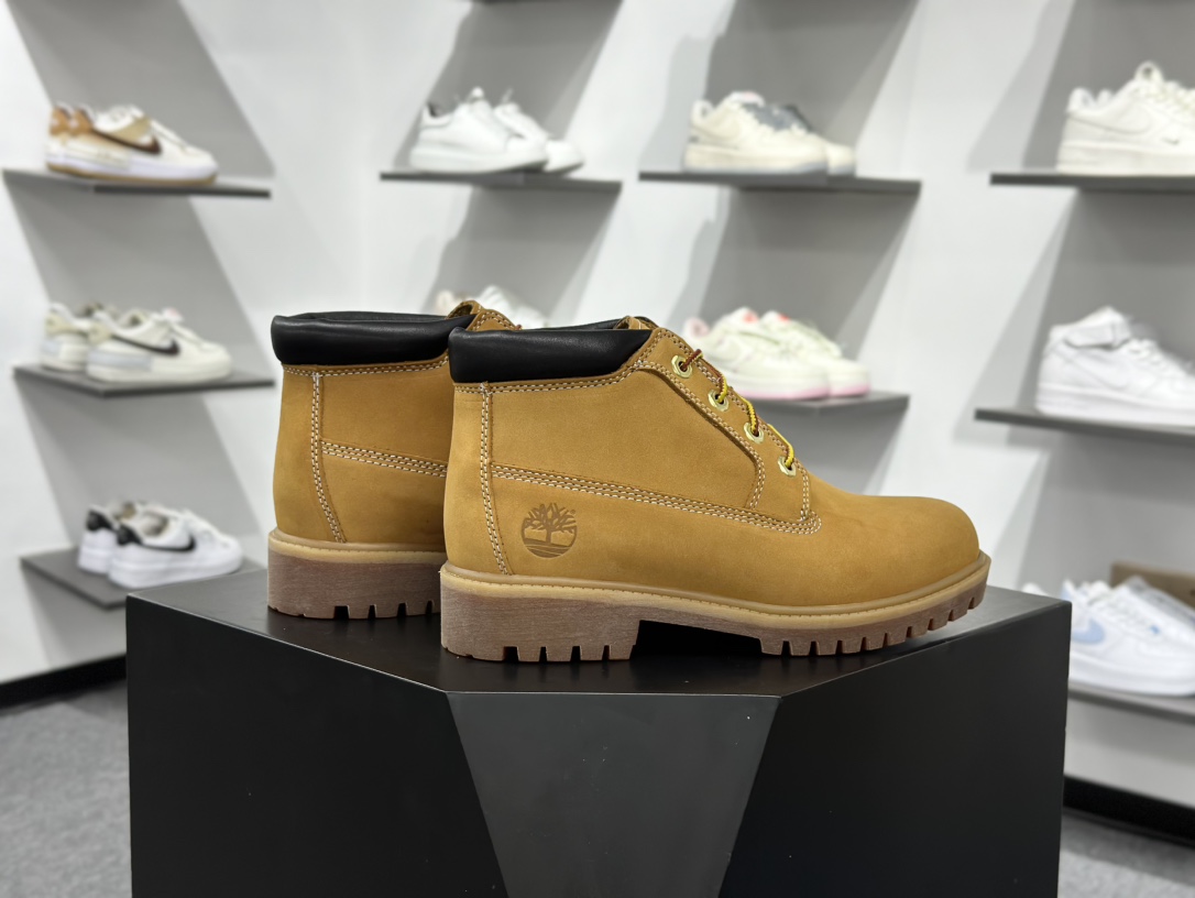 300 得物纯原顶级 一比一原版开发版本 添柏岚 Timberland 踢不烂/经典款中帮黄色23061