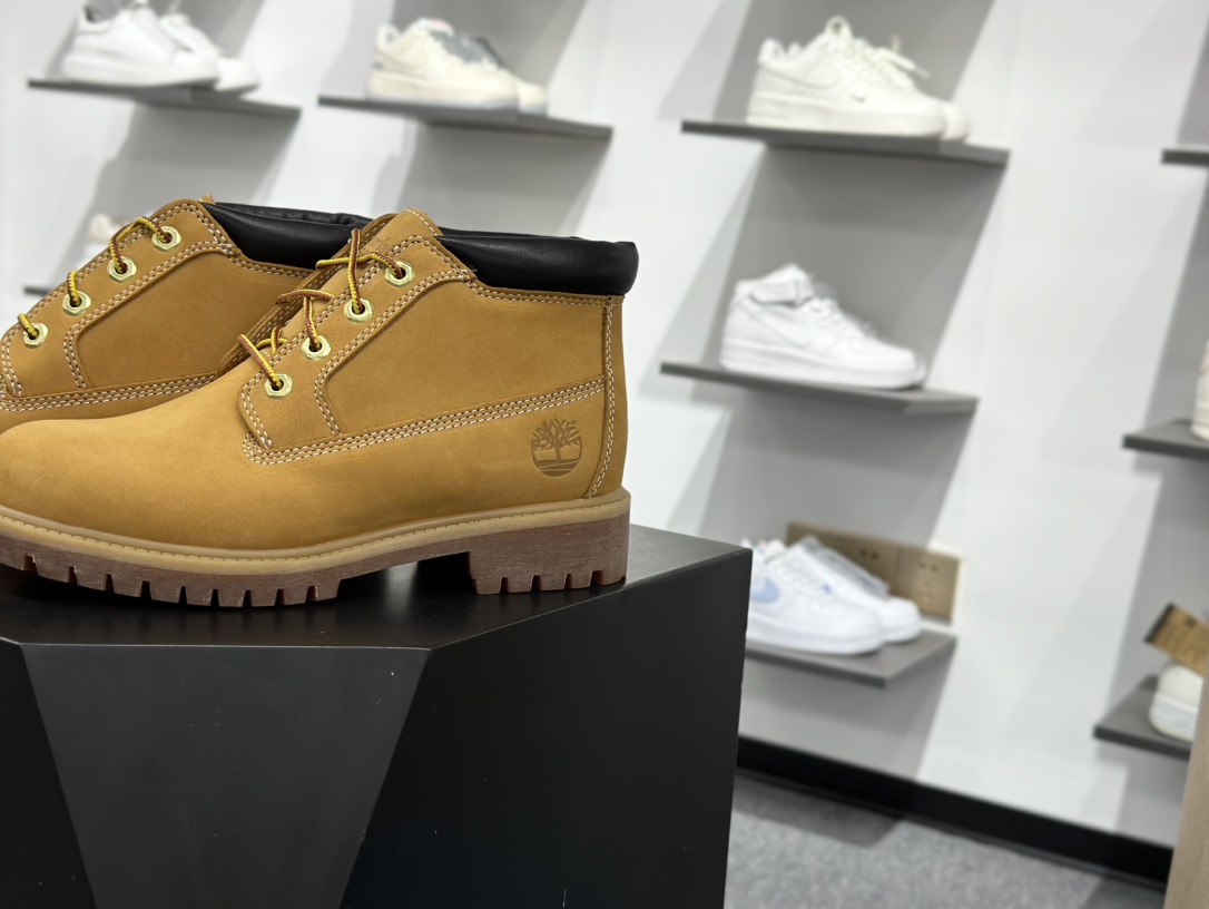 300 得物纯原顶级 一比一原版开发版本 添柏岚 Timberland 踢不烂/经典款中帮黄色23061