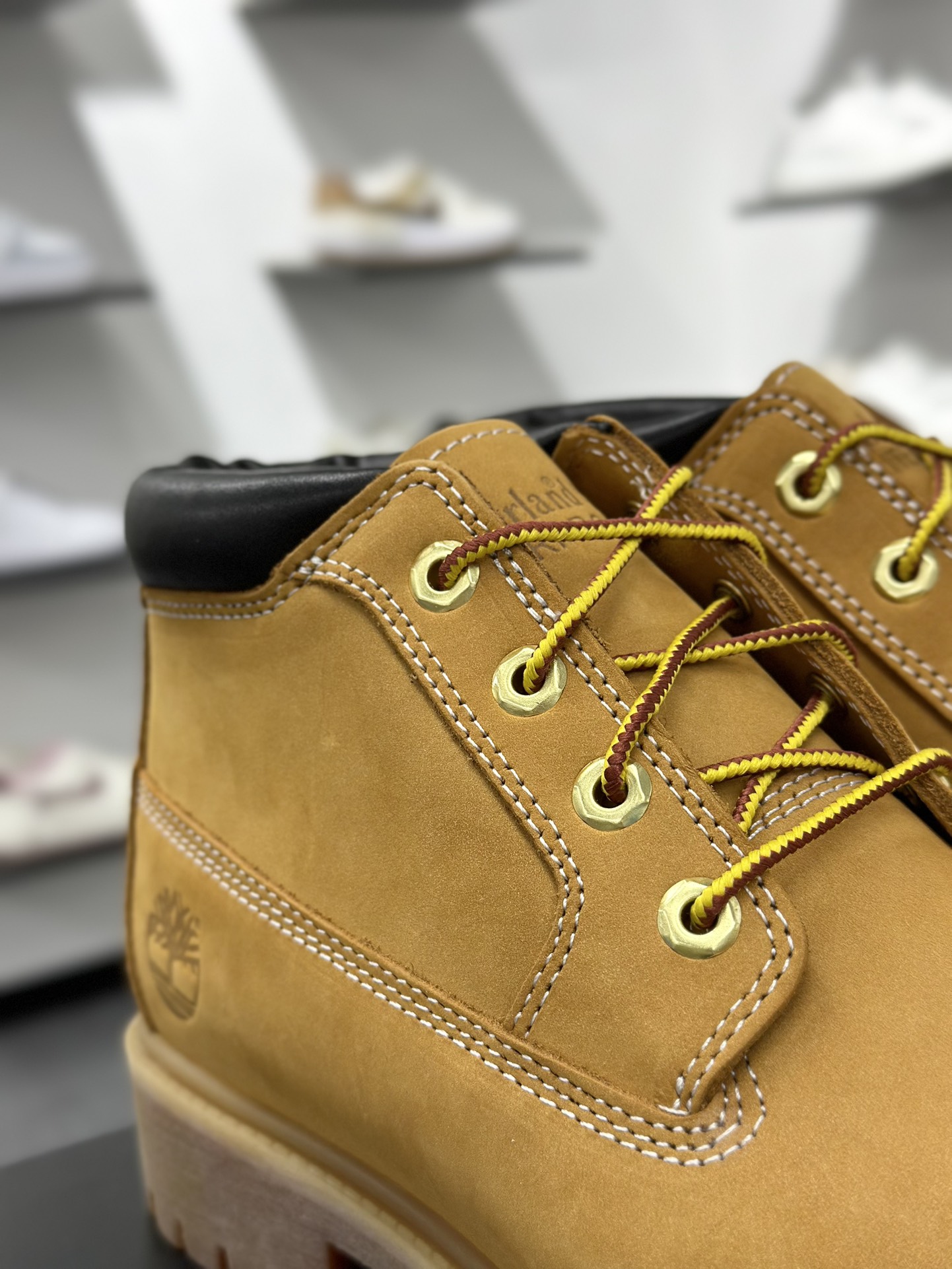 300 得物纯原顶级 一比一原版开发版本 添柏岚 Timberland 踢不烂/经典款中帮黄色23061