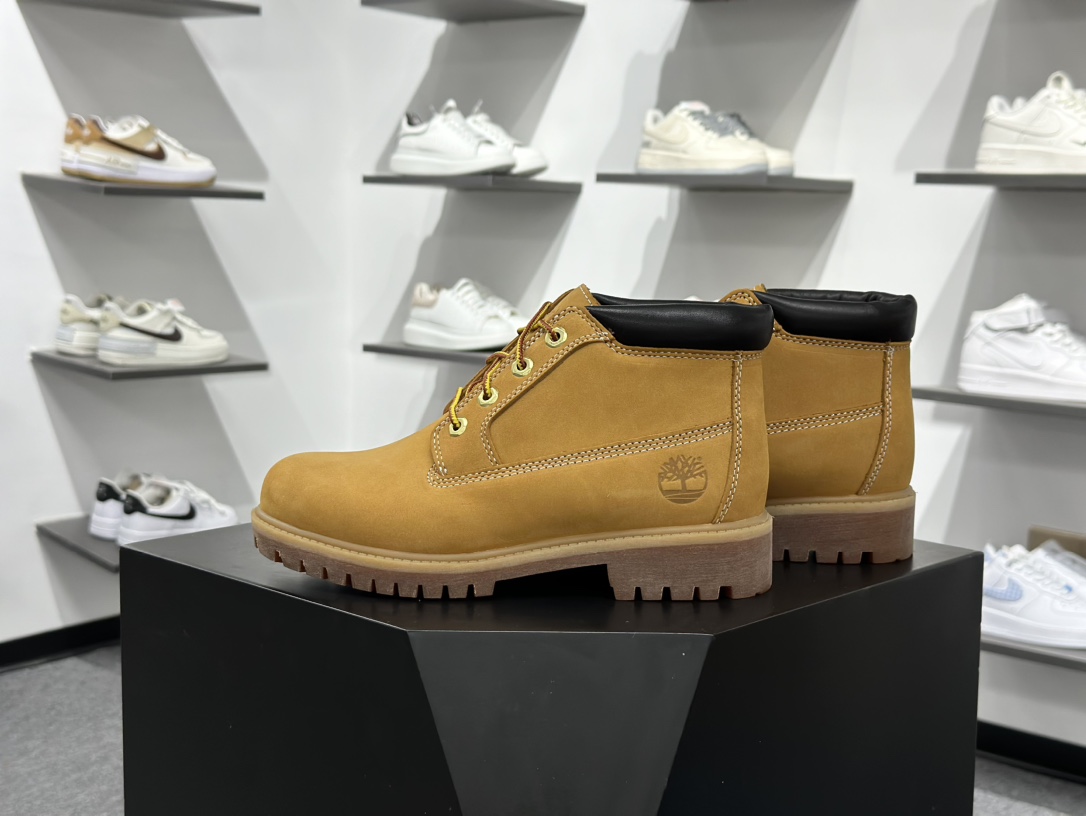 300 得物纯原顶级 一比一原版开发版本 添柏岚 Timberland 踢不烂/经典款中帮黄色23061