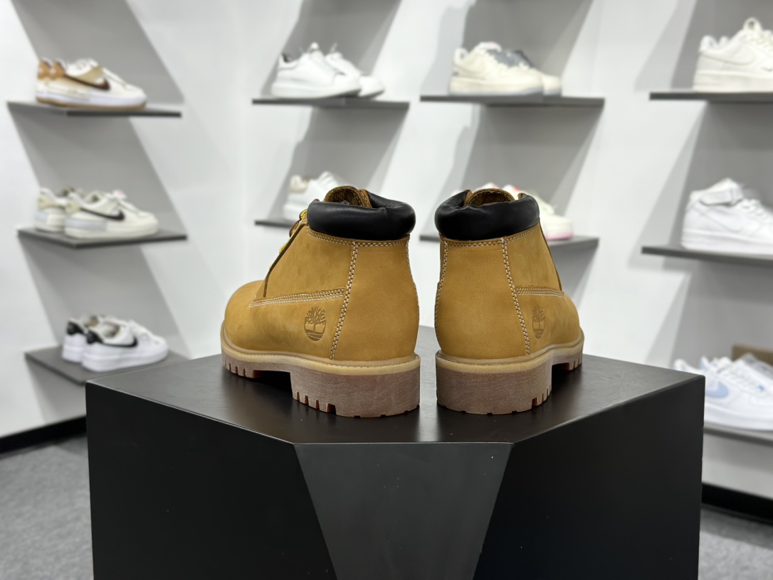 300 得物纯原顶级 一比一原版开发版本 添柏岚 Timberland 踢不烂/经典款中帮黄色23061