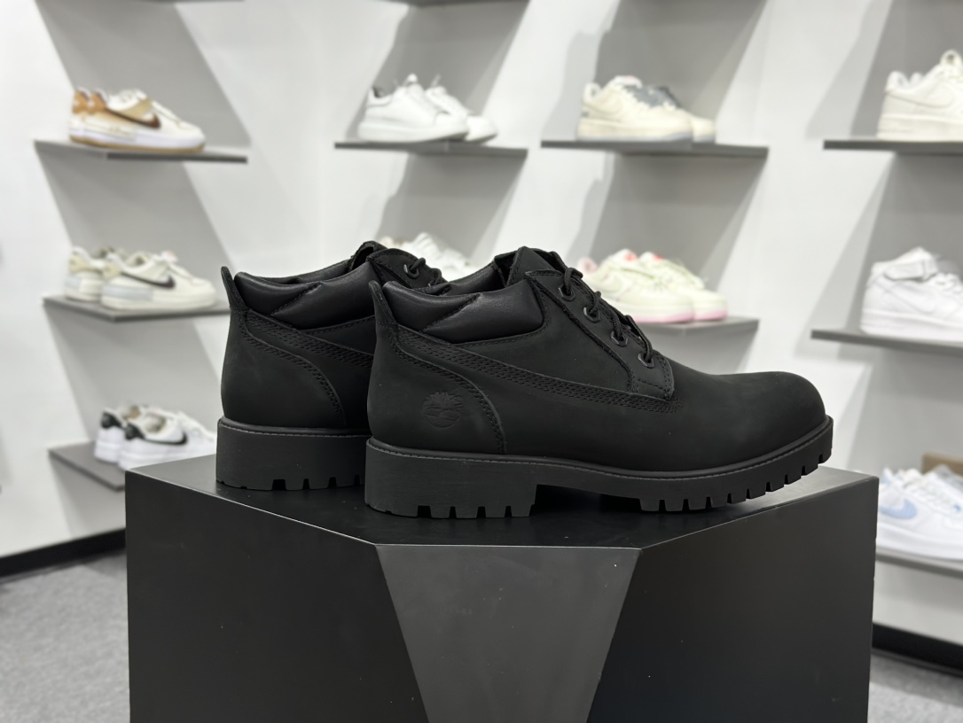 300 得物纯原顶级 一比一原版开发版本 添柏岚 Timberland 踢不烂/黑色低帮 73537