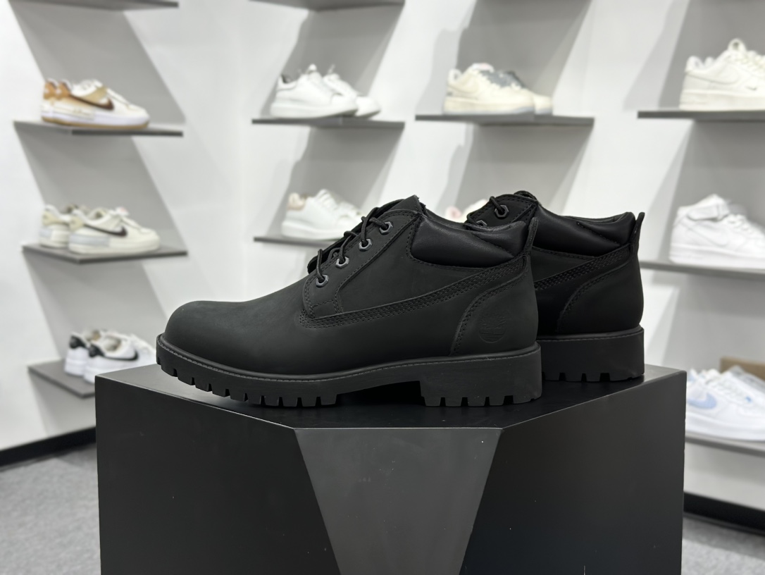 300 得物纯原顶级 一比一原版开发版本 添柏岚 Timberland 踢不烂/黑色低帮 73537