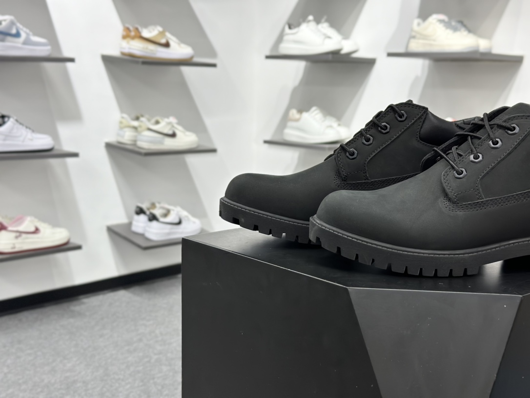 300 得物纯原顶级 一比一原版开发版本 添柏岚 Timberland 踢不烂/黑色低帮 73537