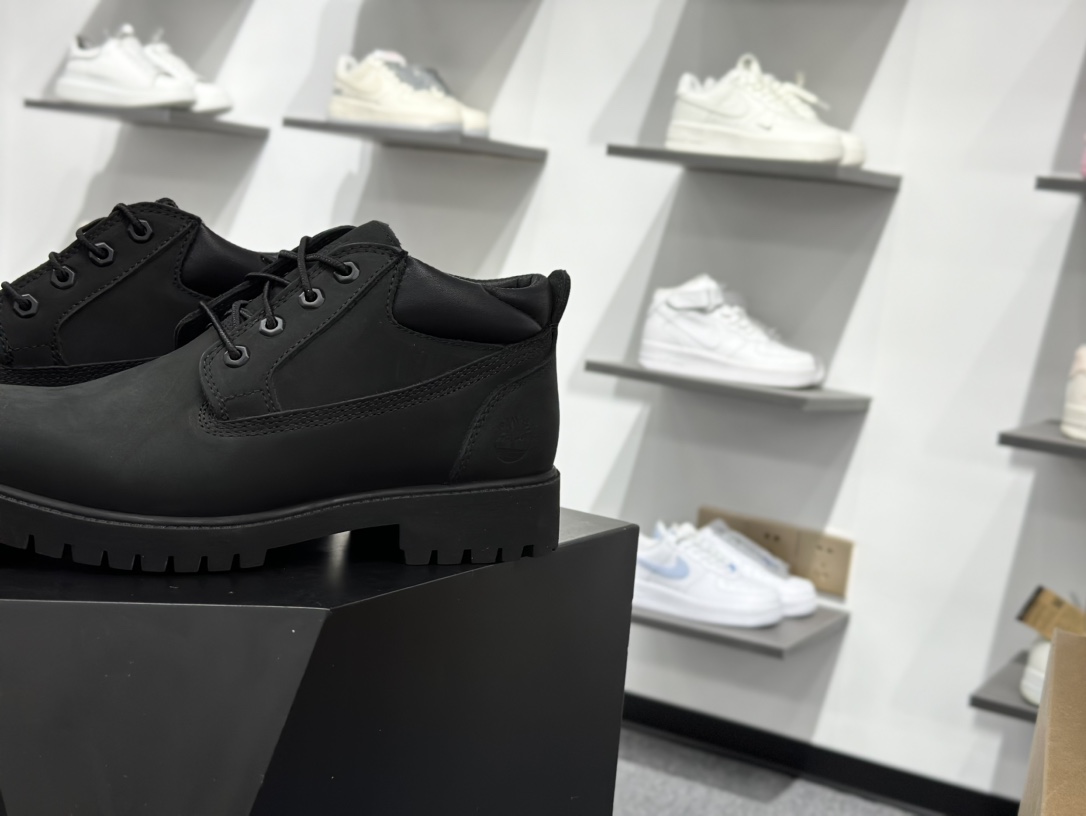 300 得物纯原顶级 一比一原版开发版本 添柏岚 Timberland 踢不烂/黑色低帮 73537