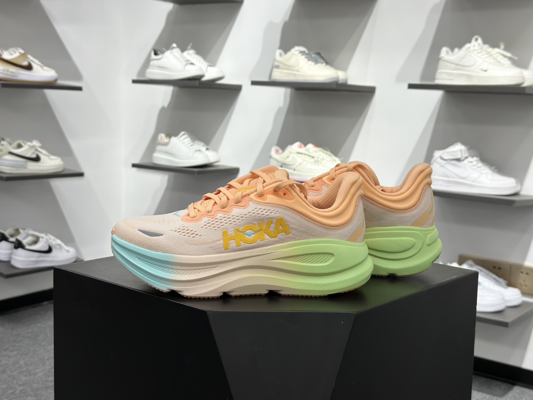 200 HOKA ONE ONE Bondi 9 低帮专业越野跑步鞋 1162011/FSTP-Chinese UA Cheap High Quatity Brand Clothes Bags handbags Sneakers wholesale wholesaler seller from China Factory suppliers Fashion Clothing Shoes best Quality Beautiful Price 200 HOKA ONE ONE Bondi 9 低帮专业越野跑步鞋 1162011/FSTP