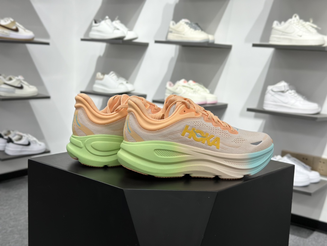 200 HOKA ONE ONE Bondi 9 低帮专业越野跑步鞋 1162011/FSTP-Chinese UA Cheap High Quatity Brand Clothes Bags handbags Sneakers wholesale wholesaler seller from China Factory suppliers Fashion Clothing Shoes best Quality Beautiful Price 200 HOKA ONE ONE Bondi 9 低帮专业越野跑步鞋 1162011/FSTP