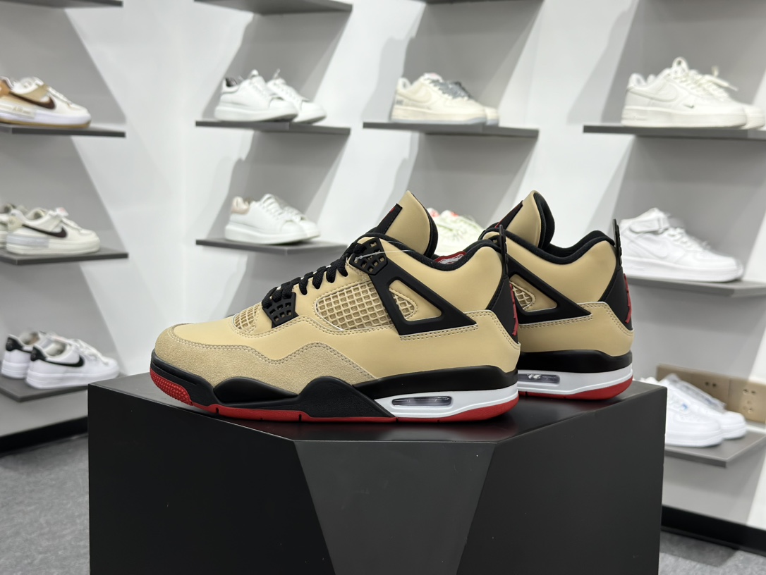 Nike Air Jordan 4 Retro GS 耐克迈克尔·乔丹AJ4代中帮复古休闲运动文化篮球鞋 IH2094-200