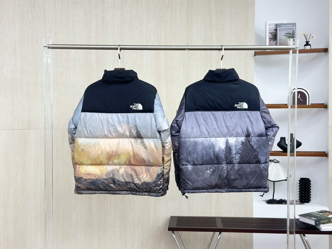 The North Face 1996 Retro Nuptse Down Jacket - Night Forest Print 5 i1758958550 5684 0