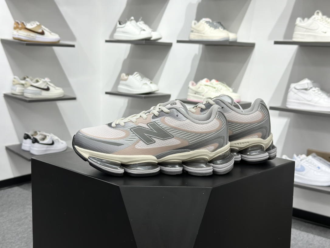 220 New Balance ABZORB 2000 灰粉色 U20005F9