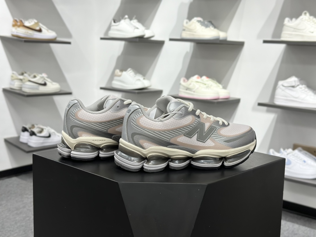 220 New Balance ABZORB 2000 灰粉色 U20005F9