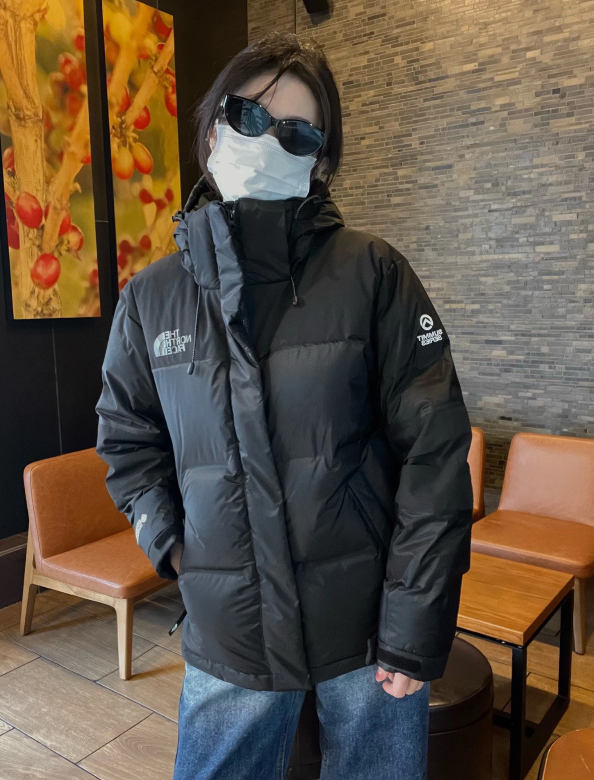 穿搭分享
TNF/北面 23ss 巅峰极地GTX 拼色拉链连帽羽绒服