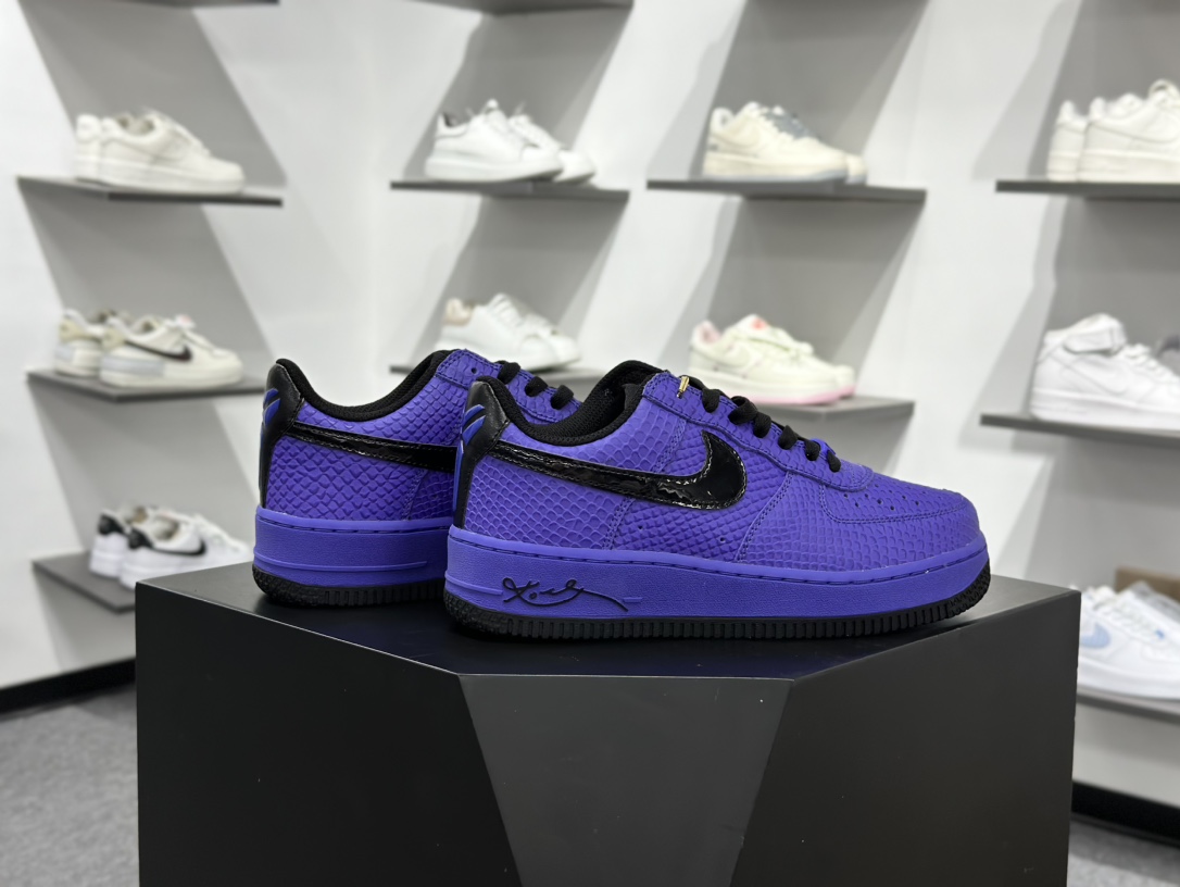 220 Nike Air Force 1 Low 07 x Bobe Bryant 黑紫 II7062-500